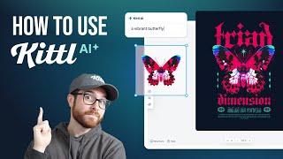 How To Use Kittl AI For Images &amp; Vector Art | Full Demo