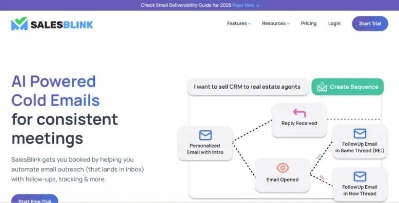 Salesblink  screenshot