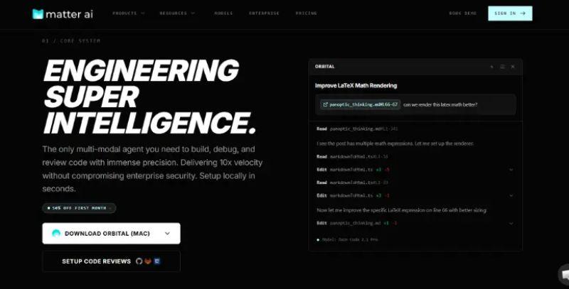 MatterAI screenshot