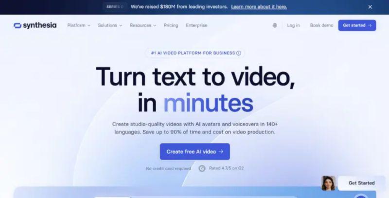 Synthesia screenshot
