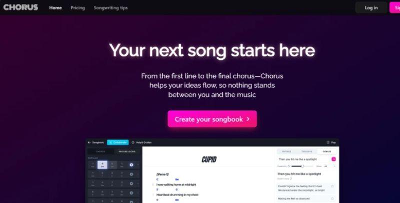 Chorus screenshot