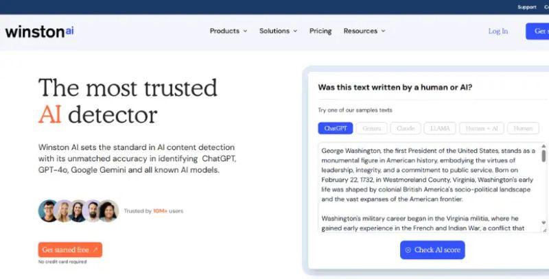 Winston AI  screenshot