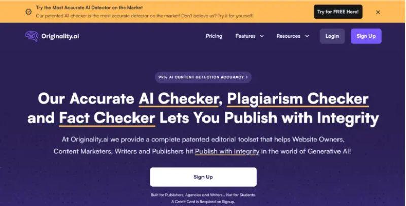 Originality AI  screenshot