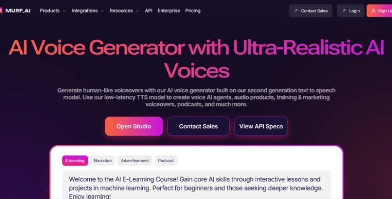 Murf AI  screenshot
