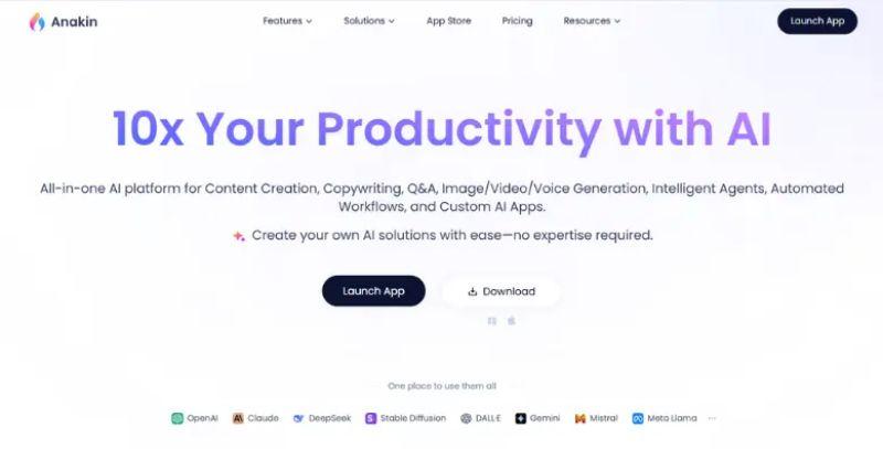 Anakin AI  screenshot