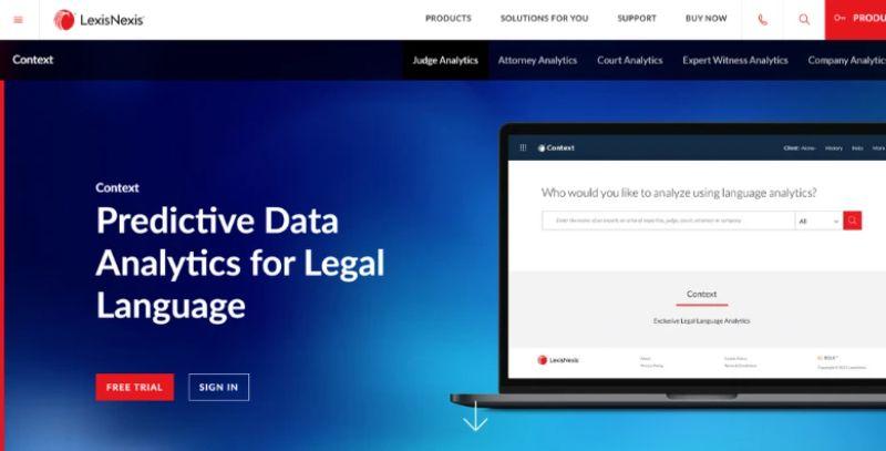 LexisNexis Context screenshot