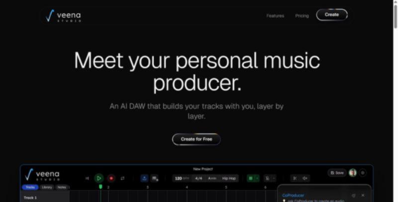 Veena Studio screenshot