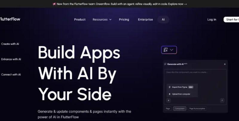 Flutterflow  screenshot