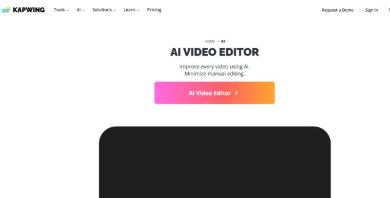 Kapwing AI  screenshot