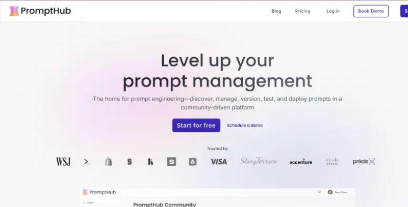 PromptHub AI screenshot