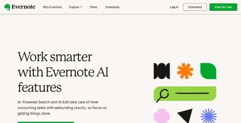 Evernote  screenshot