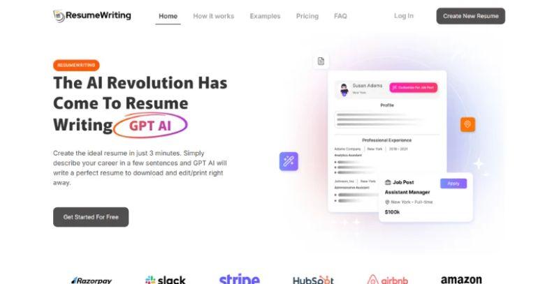 Resumewriting  screenshot