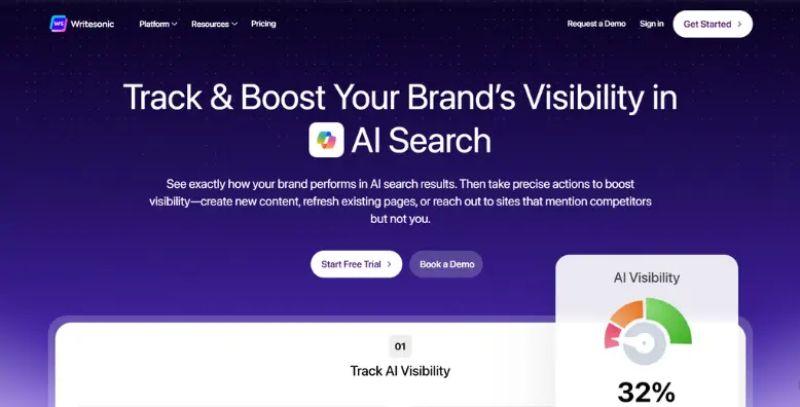 Writesonic screenshot