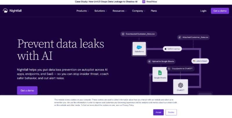 Nightfall AI screenshot